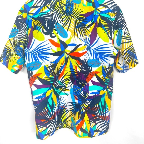 Tailor‎ Pat Love Mens Tropical Short Sleeve Button-Up Shirt 2XL 100% poly… - Picture 7 of 10